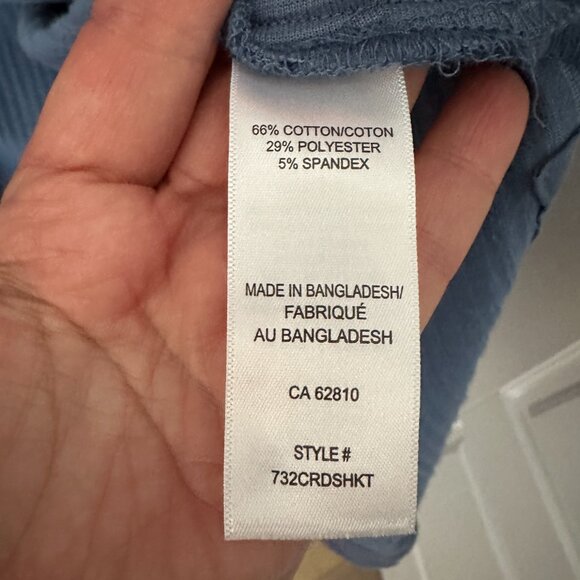 Corduroy Shirt - Oversized - Size M - Picture 8 of 9